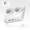 Orico PDC25 25W 6 az 1-ben Hálózati Elosztó 2x AC + 2x USB-A + 2x U-6942227174628 2 kép
