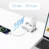 Orico PDC25 25W 6 az 1-ben Hálózati Elosztó 2x AC + 2x USB-A + 2x U-6942227174628 5 kép