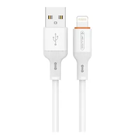 JELLICO B29 Lightning USB kábel 3.1A 1 m fehér-6974929208622 2 kép