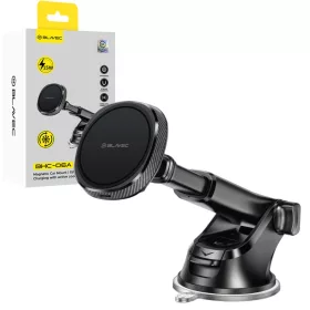 Blavec autós tartó BHC-06A 15W mágneses vezetéknélküli töltéss-5900217505303 1 kép