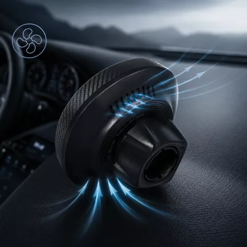 Blavec autós tartó BHC-06A 15W mágneses vezetéknélküli töltéss-5900217505303 4 kép