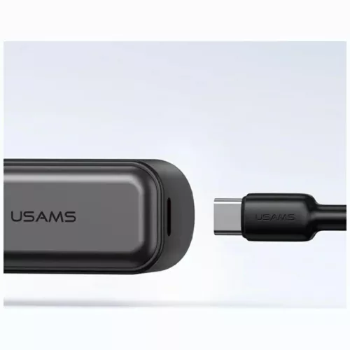 USAMS Ice-Cooling digitális nagysebességű ventilátor 2000mAh feket-6958444977638 5 kép