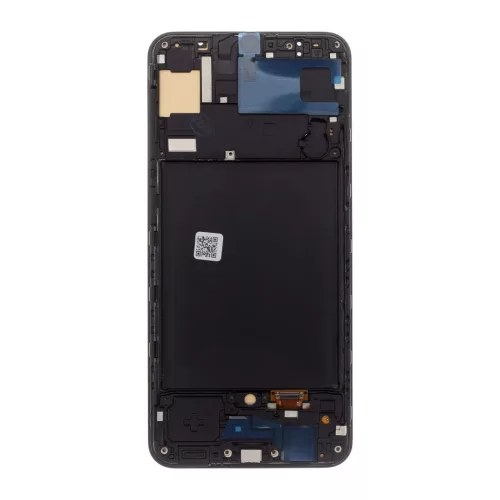 LCD kijelző + Érintőpanel + Előlap Samsung A505 Galaxy A50 Fekete -8596311313226 2 kép