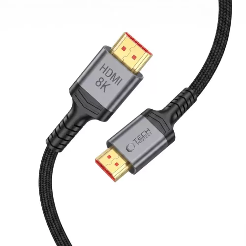 Tech-Protect UltraBoost HDMI 2.1 kábel 4K 120Hz / 8K 60Hz 200 cm feke-5906302323685 3 kép