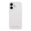  iPhone 17 Pink Karl Lagerfeld PU Perforated Gold Dots MagSafe tok-3666339625924 3 kép