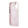 iPhone 17 Pink Karl Lagerfeld PU Perforated Gold Dots MagSafe tok-3666339625924 6 kép