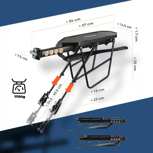 Rockbros RBHJ-1 Black Diamond kerékpártartó-5907769391590 5 kép