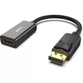 BENFEI DisplayPort 1.2 - HDMI 1.4 4K egyirányú adapter fekete-0601393861980 1 kép