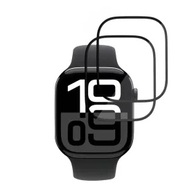 Apple Watch 10 46mm / 11 46mm Fekete üvegfólia Techsuit - Nano Flex -5949419359956 2 kép