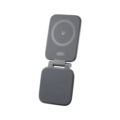 XO C303 MagSafe asztali telefontartó állvány fekete-6942742000624 3 kép