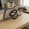 Samsung Galaxy A56 5G Frame Circle Stand MagSafe-kompatibilis fekete t-5903396468575 3 kép