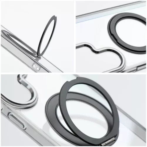 Samsung Galaxy A56 5G Frame Circle Stand MagSafe-kompatibilis fekete t-5903396468575 6 kép