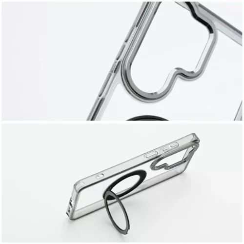Samsung Galaxy A56 5G Frame Circle Stand MagSafe-kompatibilis fekete t-5903396468575 7 kép