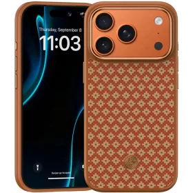  iPhone 17 Pro narancs Benks Magnetic Armor Pro Armor Grid Kevlar tok -6948005921064 1 kép