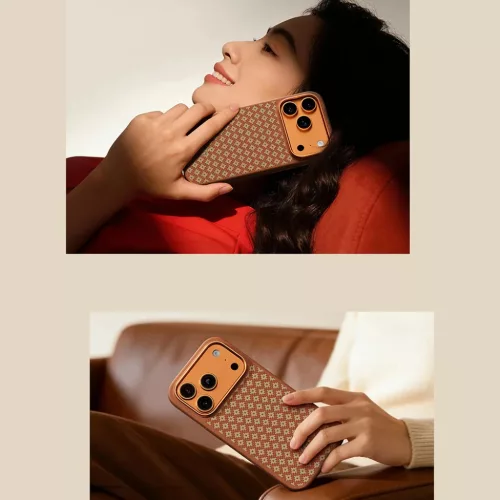  iPhone 17 Pro narancs Benks Magnetic Armor Pro Armor Grid Kevlar tok -6948005921064 10 kép