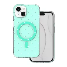 iPhone 15 Bubble Dots Mag zöld tok-5908067004472 1 kép