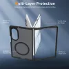 Samsung Galaxy Z Fold8 Techsuit PureFrost MagSafe matt fekete tok-5949419374485 5 kép