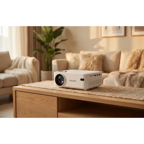 Philips N-100 480p mini projektor (fehér)-7640186960458 4 kép