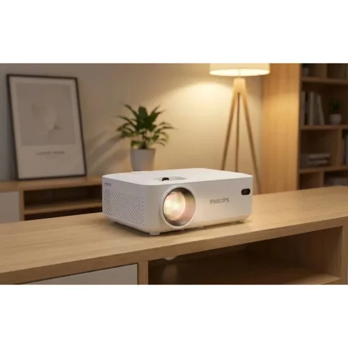 Philips N-100 480p mini projektor (fehér)-7640186960458 6 kép