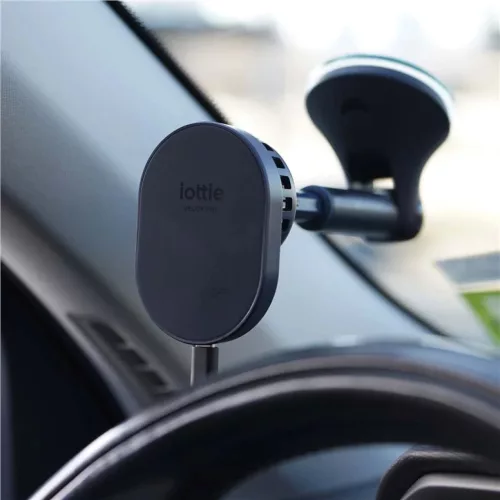 iOttie Velox Pro MagSafe mágneses vezeték nélküli autós tartó Cr-857199008856 5 kép