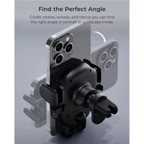 iOttie Easy One Touch 6 Air Vent Mount telefontartó-857199008139 4 kép