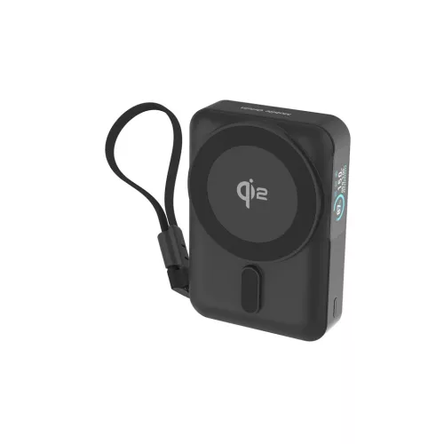 Mobile Origin PB19 10000 mAh Qi2 powerbank beépített USB-C kábellel-8594215998075 2 kép