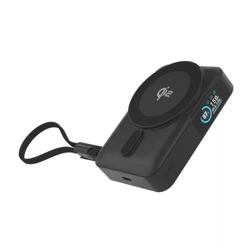 Mobile Origin PB19 10000 mAh Qi2 powerbank beépített USB-C kábellel-8594215998075 8 kép