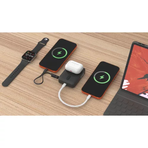 Mobile Origin PB19 10000 mAh Qi2 powerbank beépített USB-C kábellel-8594215998075 9 kép
