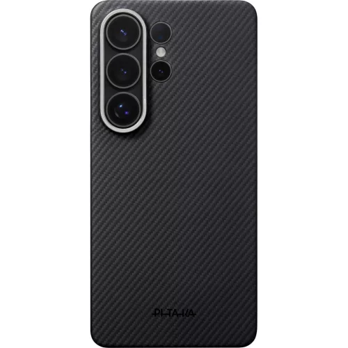  Samsung Galaxy S26 Ultra fekete/szürke twill Pitaka Edge tok (Aaron -8594184316757 2 kép