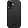  iPhone 17 fekete/szürke Pitaka Ultra-Slim tok-8594184315903 2 kép
