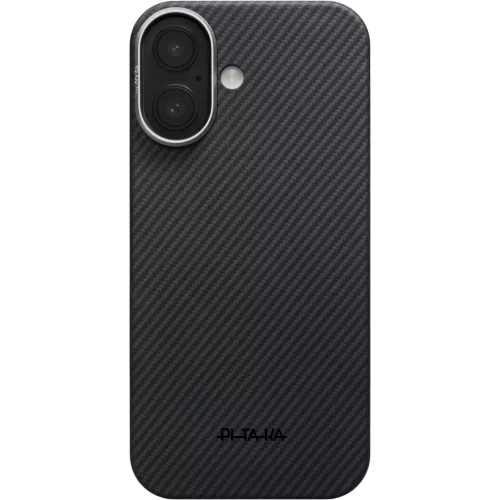  iPhone 17 fekete/szürke Pitaka Ultra-Slim tok-8594184315903 2 kép