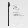  iPhone 17 fekete/szürke Pitaka Ultra-Slim tok-8594184315903 8 kép
