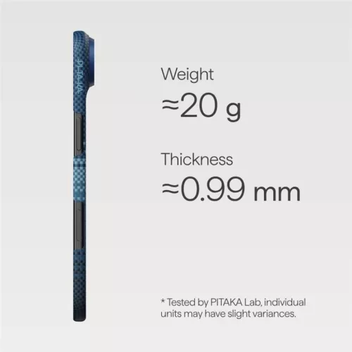  iPhone Air Pitaka Ultra-Slim Case Moonrise tok-8594184315972 4 kép