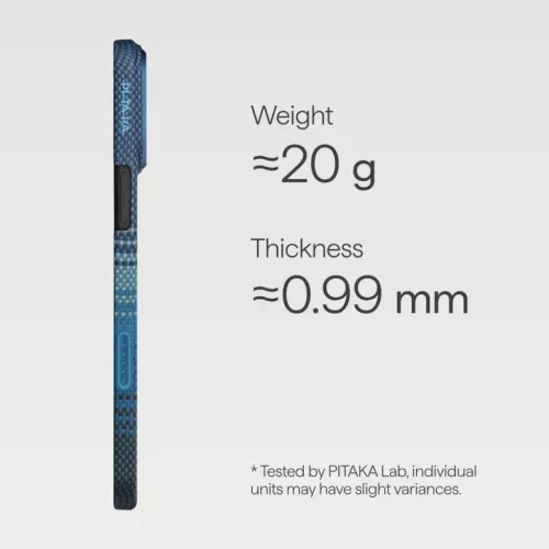  iPhone 17 Pitaka Ultra-Slim Case Moonrise tok-8594184315927 2 kép