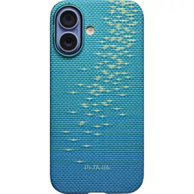 iPhone 17 Lucid Blue Pitaka Ultra-Slim tok-8594184316542 2 kép