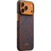 iPhone 17 Pro Max Pitaka Edge Case Breath of Veins Burning Orange tok-8594184318423 1 kép