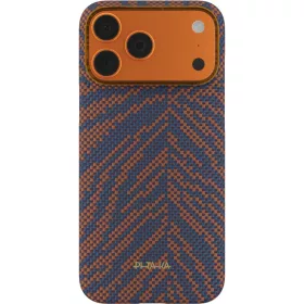 iPhone 17 Pro Max Pitaka Edge Case Breath of Veins Burning Orange tok-8594184318423 2 kép