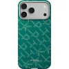 iPhone 17 Pro Max Pitaka Ultra-Slim Case Monogram-Gold/Green tok-8594184316641 2 kép