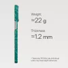 iPhone 17 Pro Max Pitaka Ultra-Slim Case Monogram-Gold/Green tok-8594184316641 5 kép