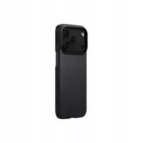 iPhone 17 Pro Max Black/Grey Pitaka Ultra-Slim tok-8594184316054 1 kép