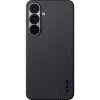 Samsung Galaxy S25 fekete/szürke twill Pitaka Ultra-Slim Case tok-8594184315484 2 kép