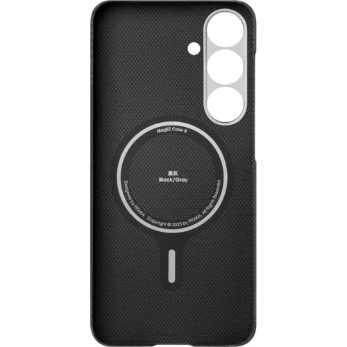 Samsung Galaxy S25 fekete/szürke twill Pitaka Ultra-Slim Case tok-8594184315484 6 kép