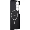 Samsung Galaxy S25 fekete/szürke twill Pitaka Ultra-Slim Case tok-8594184315484 7 kép