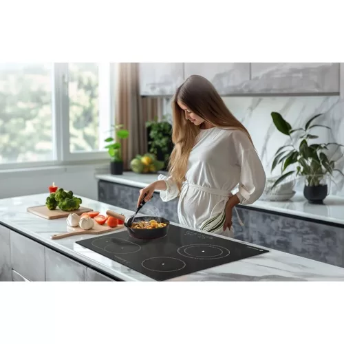 AMZCHEF CE-T-72CB4xyP200-LBHA beépíthető kerámia főzőlap, 4 zón-5905156109650 5 kép