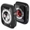 Spigen Thin Fit 360 védőtok beépített edzett üveggel Apple Watch 4 / 5 / 6 / SE 1 / 2 / 3 (44 mm) fekete