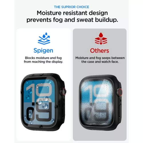 Spigen Thin Fit 360 védőtok beépített edzett üveggel Apple Watch -8800337247251 5 kép