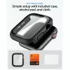 Spigen Thin Fit 360 védőtok beépített edzett üveggel Apple Watch -8800337247251 8 kép