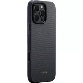iPhone 16 Pro fekete/szürke Pitaka Summa Case tok