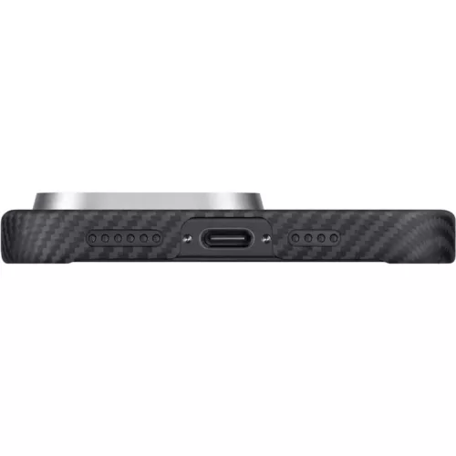 iPhone 16 Pro Max fekete/szürke Pitaka Ultra-Slim PitaTap tok-8594184316832 6 kép