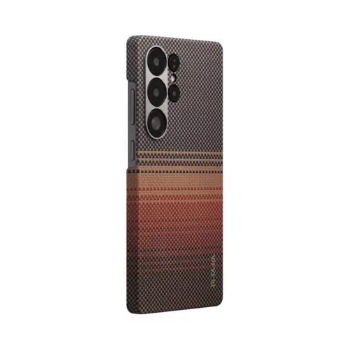  Samsung Galaxy S25 Ultra Pitaka Tactile Woven naplemente tok-8594184315460 3 kép